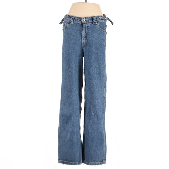 Lovegen Wide Leg Denim Jeans - Picture 1 of 16